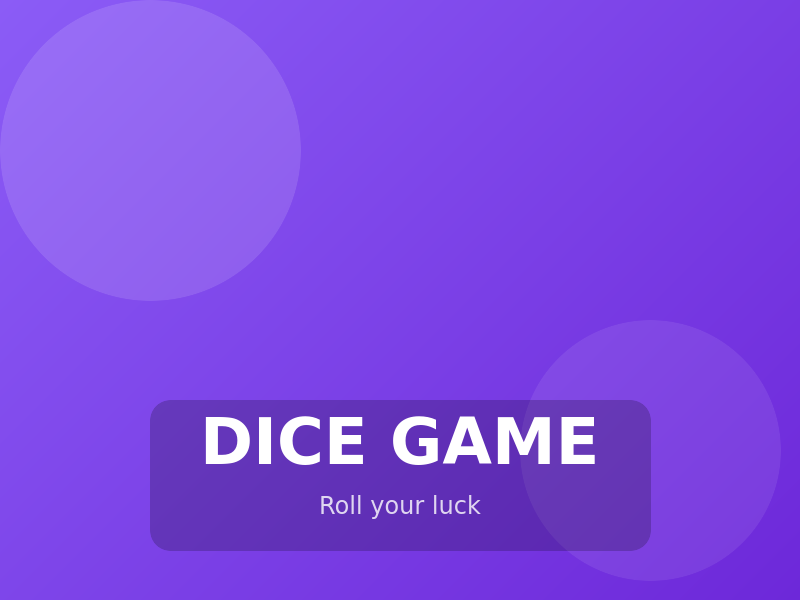 Dice Game