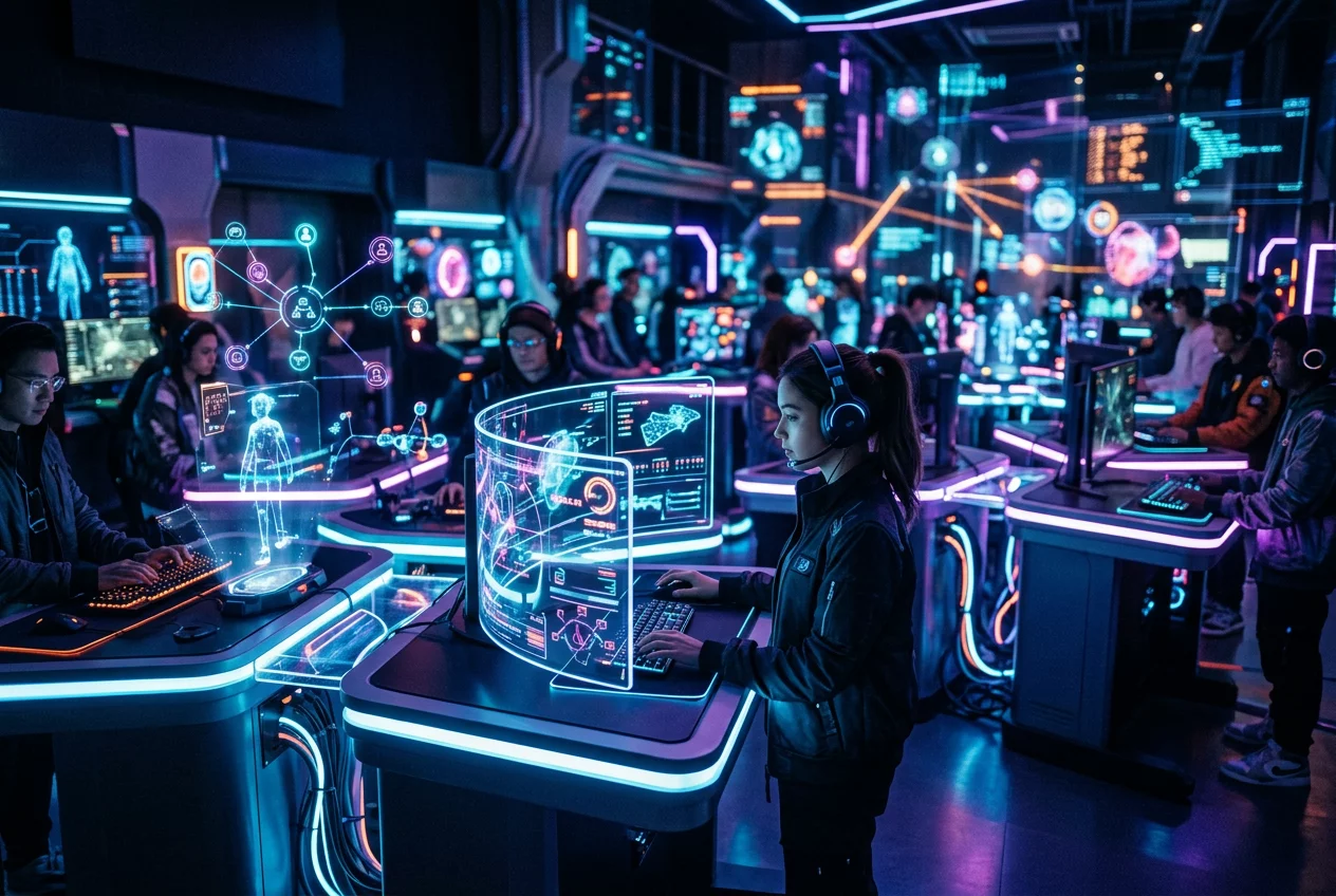 Visionary gaming experience at Grandvale Base